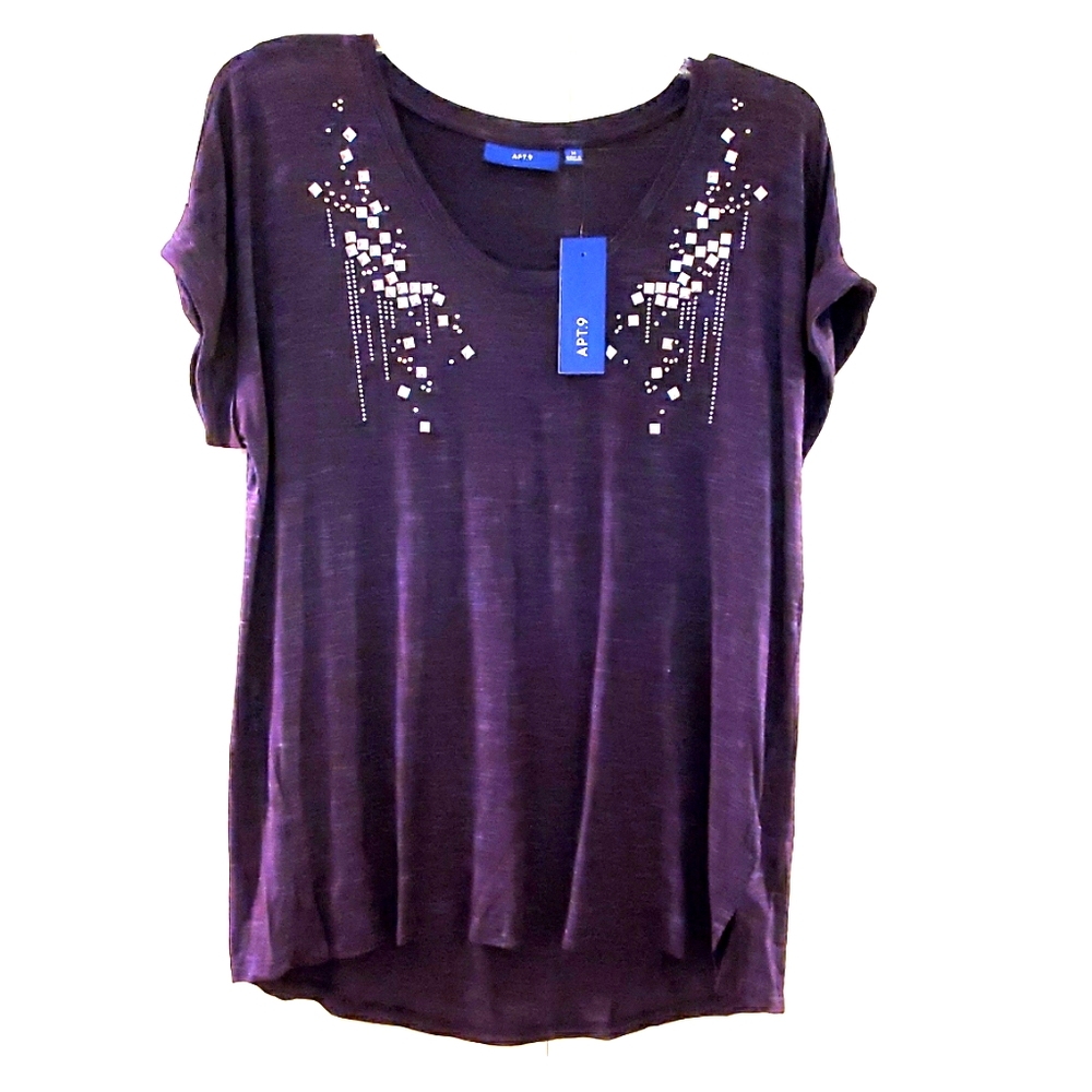 Apt. 9 Embellished Shirt